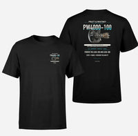 Thumbnail for PW4000-100 design on black t shirt