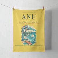 Thumbnail for V. C. Bird International Airport (ANU) design on yellow towel