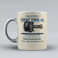 Thumbnail for XWB-84 Mug design on beige trent
