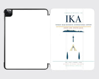 Thumbnail for Tehran Imam Khomeini International Airport (IKA) design on white ipad tablet case