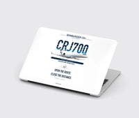 Thumbnail for Bombardier CRJ700 design on white MacBook case