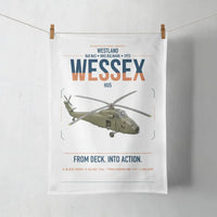 Thumbnail for Westland Wessex HU5 design on white towel