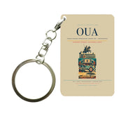 Thumbnail for Thomas Sankara International Airport OUA — Ouagadougou Key Chain design on beige key chain