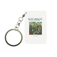 Thumbnail for KHARKIV - Poster - Key Chain - White