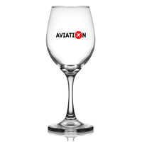 Thumbnail for Customisable Aviation Wine Glass - view 2