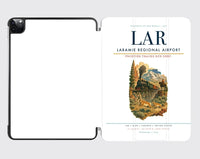 Thumbnail for Laramie Regional Airport (LAR) design on white ipad tablet case