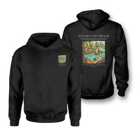 Thumbnail for PANAMA CITY BEACH - Poster - Double-Side Hoodie - Black