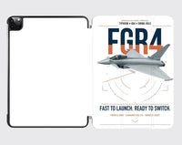 Thumbnail for Eurofighter Typhoon FGR4 design on white ipad tablet case
