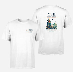 Double-Side Printing — Iqaluit Airport (YFB) Double-Side T-Shirt