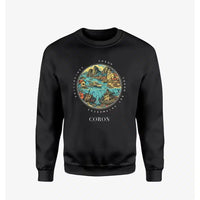 Thumbnail for CORON - Badge - Sweatshirt - Black