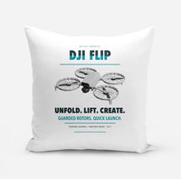 Thumbnail for DJI Flip design on white pillow