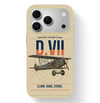 Thumbnail for Fokker D.VII design on beige magsafe iphone case, for iPhone 17 Pro