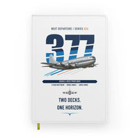 Thumbnail for Boeing 377 Stratocruiser design on white notebook