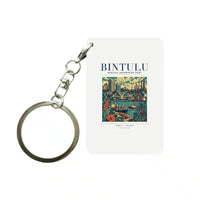 Thumbnail for BINTULU - Poster - Key Chain - White