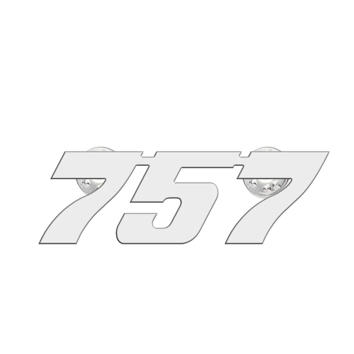 Boeing 757 Brooch - view 2
