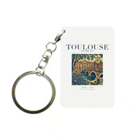 Thumbnail for TOULOUSE - Poster - Key Chain - White