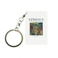 Thumbnail for EPHESUS - Poster - Key Chain - White