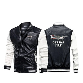 The Cessna 152 Stylish Leather Bomber Jackets