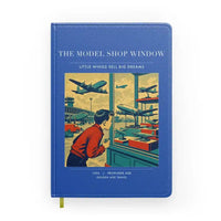 Thumbnail for VINTAGE G4381 - The Model Shop Window - Designed Notebooks design on blue