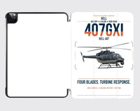 Thumbnail for Bell 407GXi design on white ipad tablet case