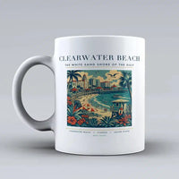 Thumbnail for CLEARWATER BEACH - Poster - Mug - White