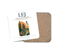 Thumbnail for Leipzig–Halle Airport (LEJ) design on white 1 piece coaster