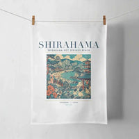 Thumbnail for SHIRAHAMA - Poster - Towel - White