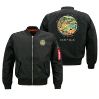 Thumbnail for DEAUVILLE - Badge - Bomber Jacket - Black
