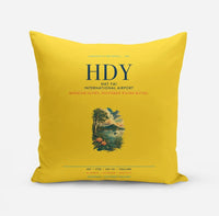 Thumbnail for Hat Yai International Airport (HDY) design on yellow pillow