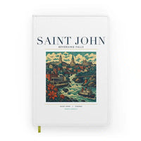 Thumbnail for SAINT JOHN - Poster - Notebook - White