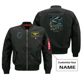 The Night Freight Departure Bomber Jacket