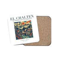 Thumbnail for EL CHALTEN - Poster - Coaster - White