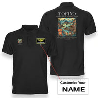Thumbnail for TOFINO - Poster - Double-Side Polo - Black + Name