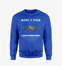 Thumbnail for DJI Mavic 2 Zoom design on blue sweatshirt