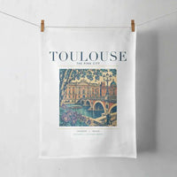 Thumbnail for TOULOUSE - Poster - Towel - White