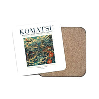 Thumbnail for KOMATSU - Poster - Coaster - White