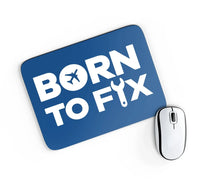 Thumbnail for Born To Fix Airplanes Mouse Pad - view 2