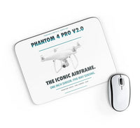 Thumbnail for DJI Phantom 4 Pro V2.0 design on white rectangle mouse pad