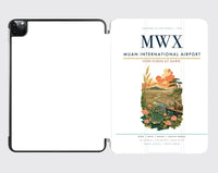 Thumbnail for Muan International Airport (MWX) design on white ipad tablet case