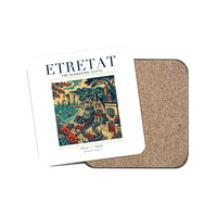 Thumbnail for ETRETAT - Poster - Coaster - White