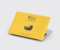 Thumbnail for Wellington International Airport (WLG) design on yellow MacBook case