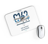 Thumbnail for Cessna 162 Skycatcher design on white rectangle mouse pad