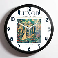 Thumbnail for LUXOR - Poster - Wall Clock Framed - White