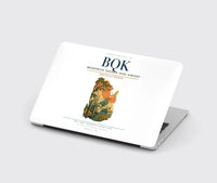 Thumbnail for Brunswick Golden Isles Airport (BQK) design on white MacBook case
