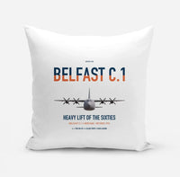 Thumbnail for Short Belfast C.1 design on white pillow
