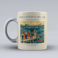 Thumbnail for VINTAGE G4416 - The Census By Air - Ceramic Mug design on beige