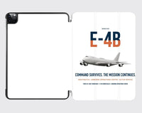 Thumbnail for E-4B Nightwatch design on white ipad tablet case