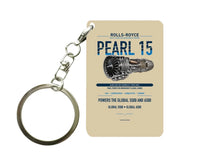Thumbnail for PEARL 15 Key Chain design on beige key chain