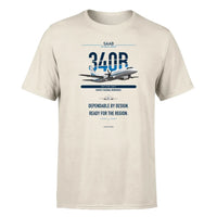 Thumbnail for Saab 340B design on beige single side