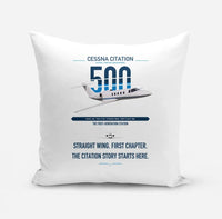 Thumbnail for Cessna Citation 500 - Citation I design on white pillow